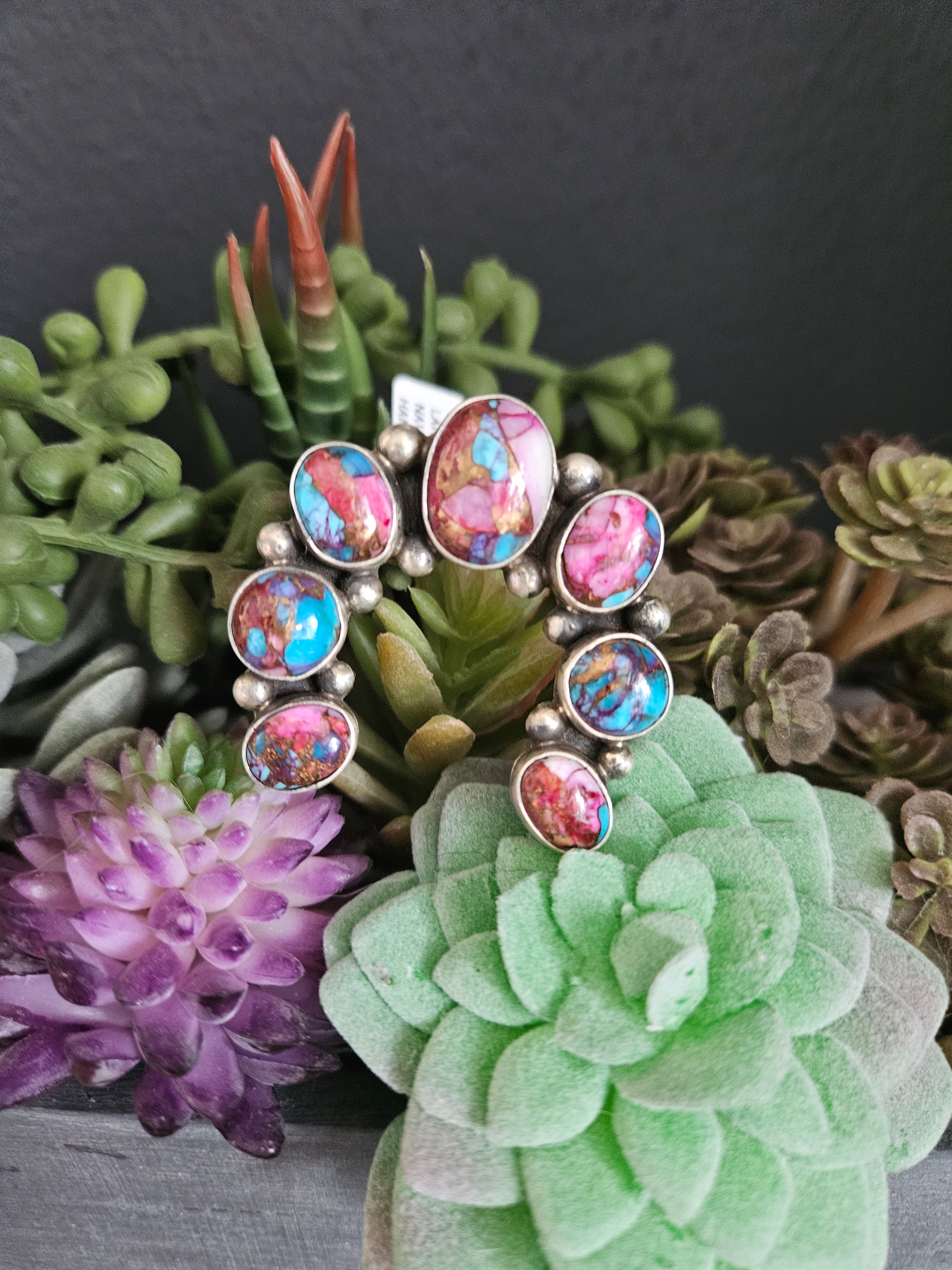 Pink Dahlia Naja Ring SALE