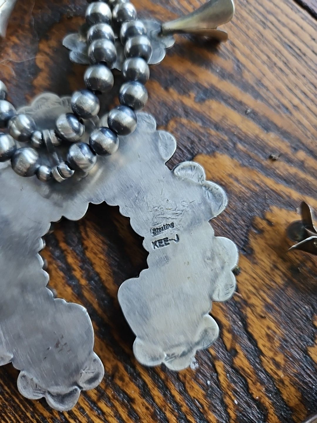 Sonoran Gold Squash Blossom Necklace SALE