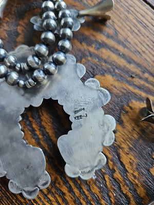 Sonoran Gold Squash Blossom Necklace SALE