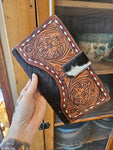 Cowhide Clutch Wallet Card Holder READ DESCRIPTION