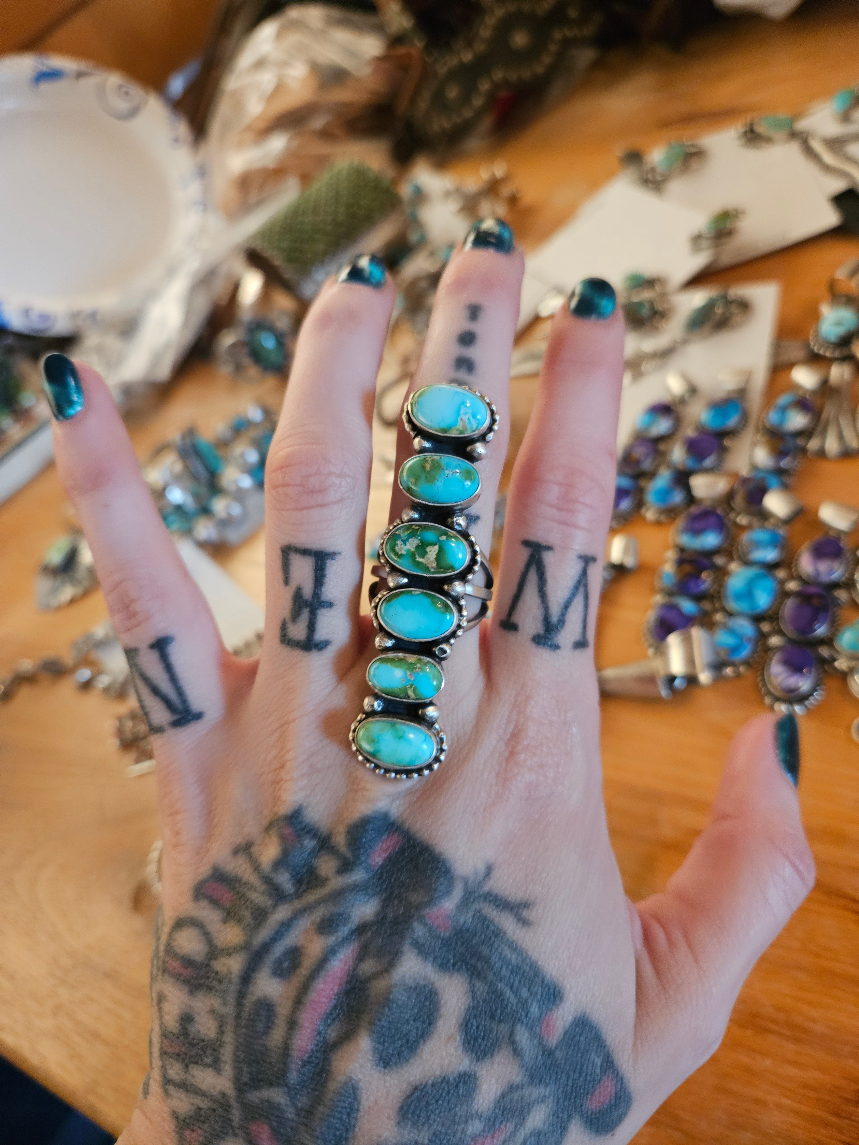 Sonoran Gold Statement Ring #3 SALE