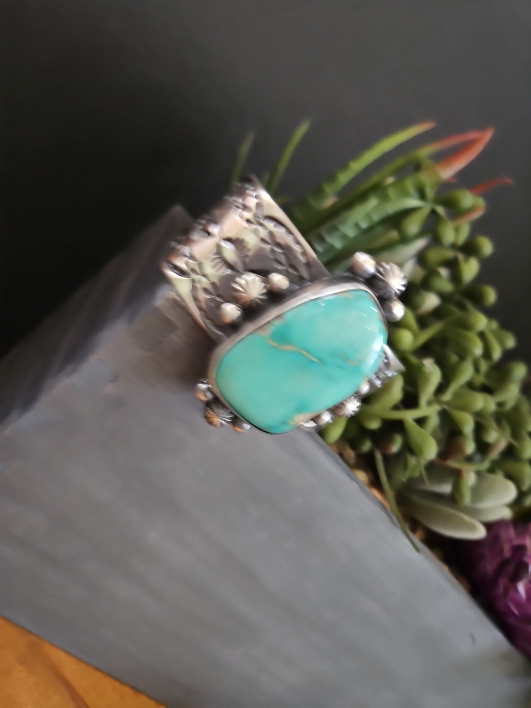 Chimney Butte Emerald Valley Turquoise Statement Cuff SALE