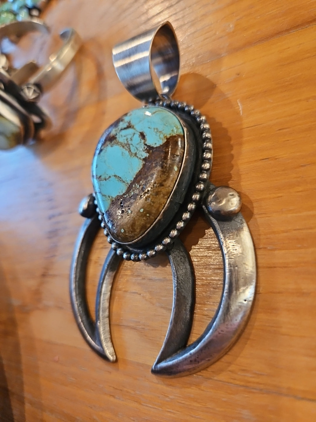 Number 8 Turquoise Naja Chimney Butte