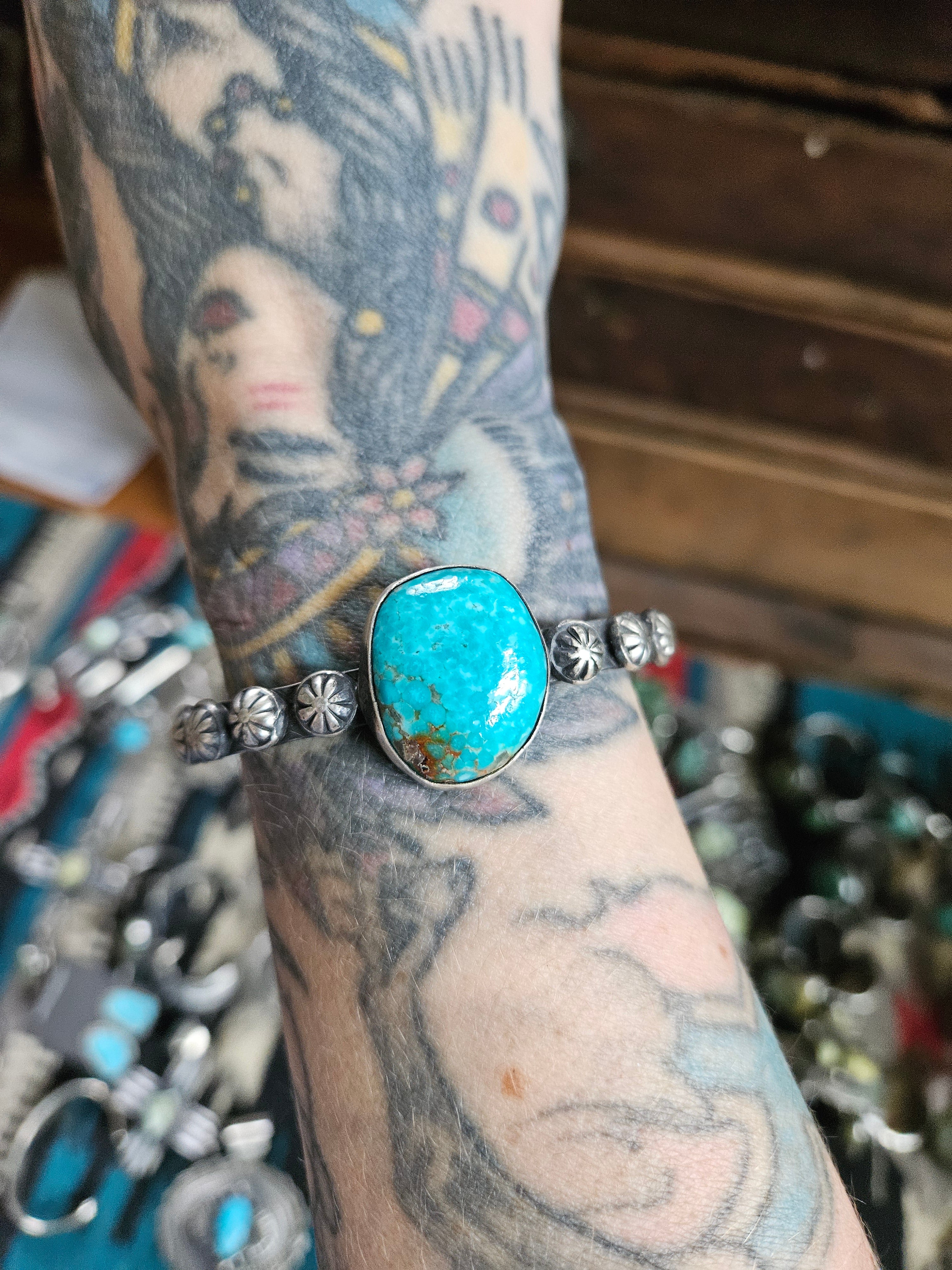 Turquoise Chimney Butte Cuff