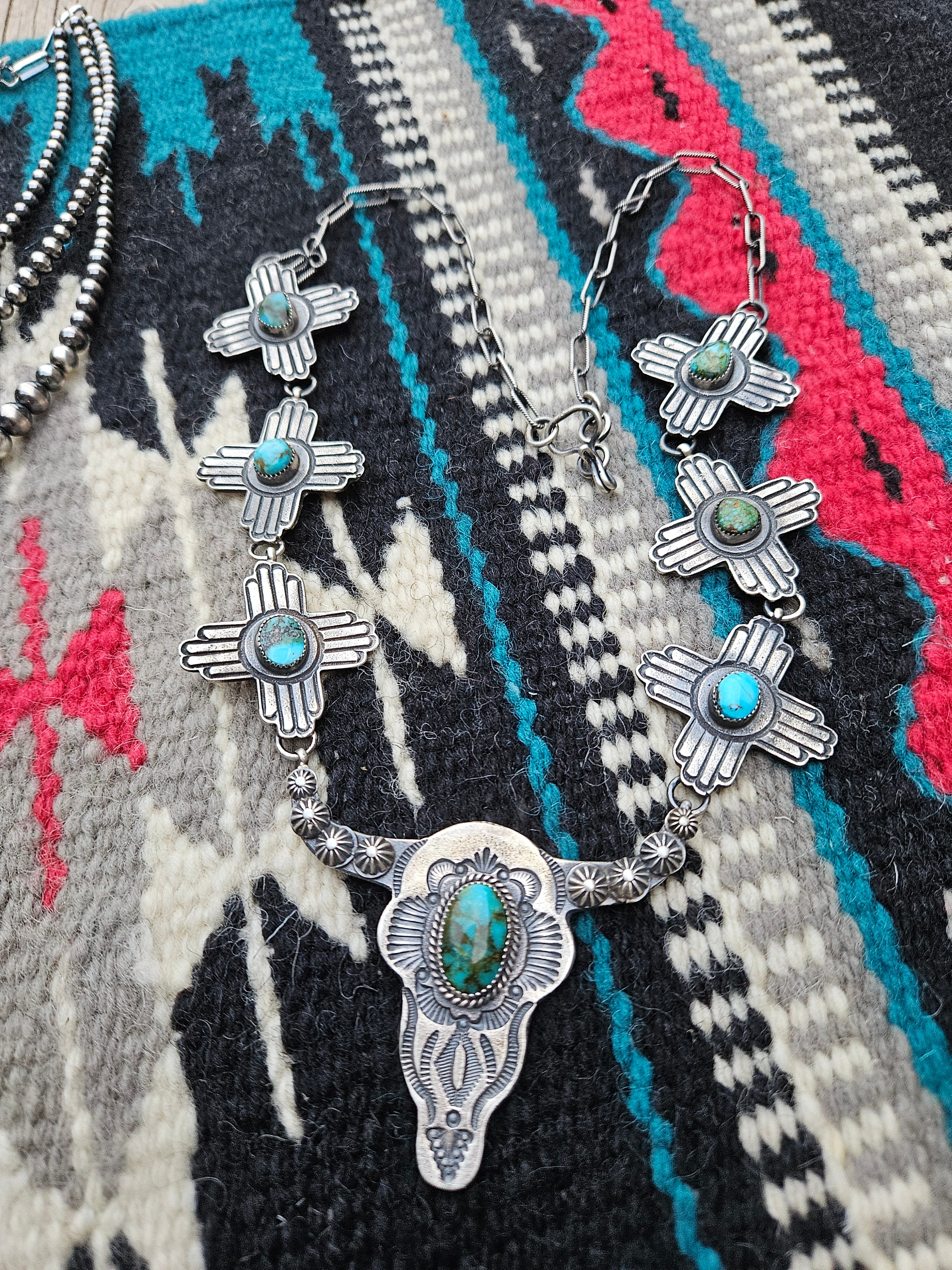 Sonoran Turquoise Longhorn Set