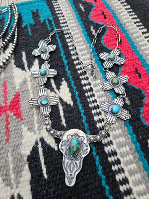 Sonoran Turquoise Longhorn Set