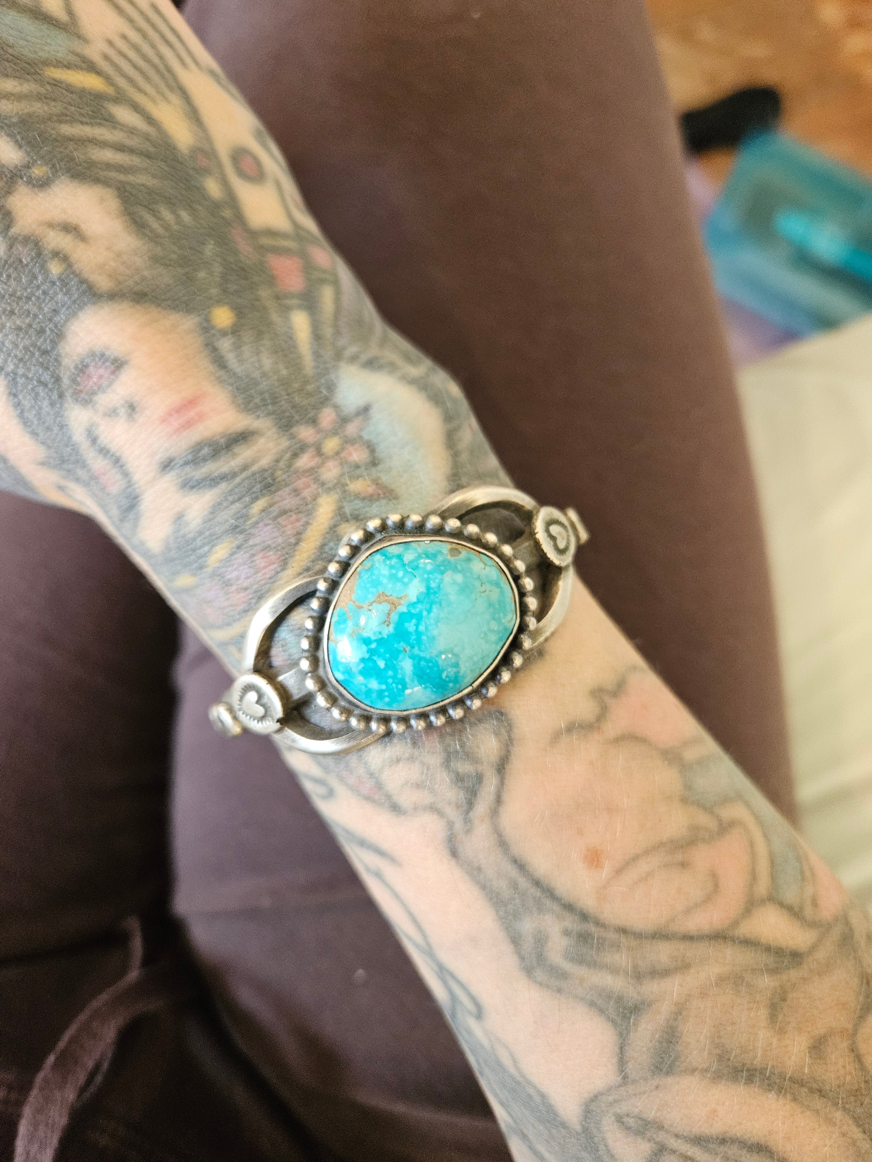 Turquoise Chimney Butte Cuff