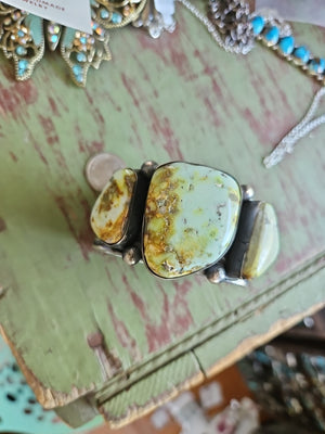 115grams Thick Chimney Butte Palomino Statement Cuff SALE