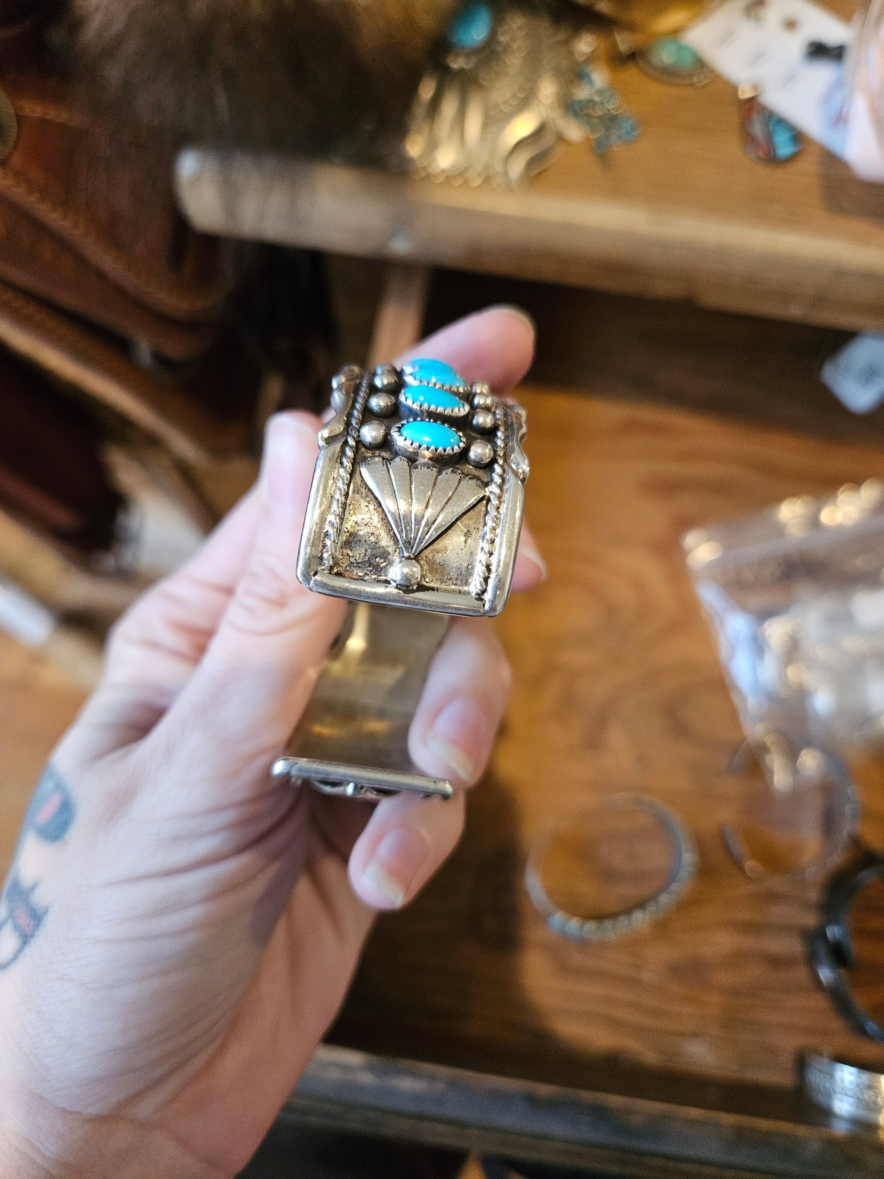 Turquoise Heirloom Cuff SALE