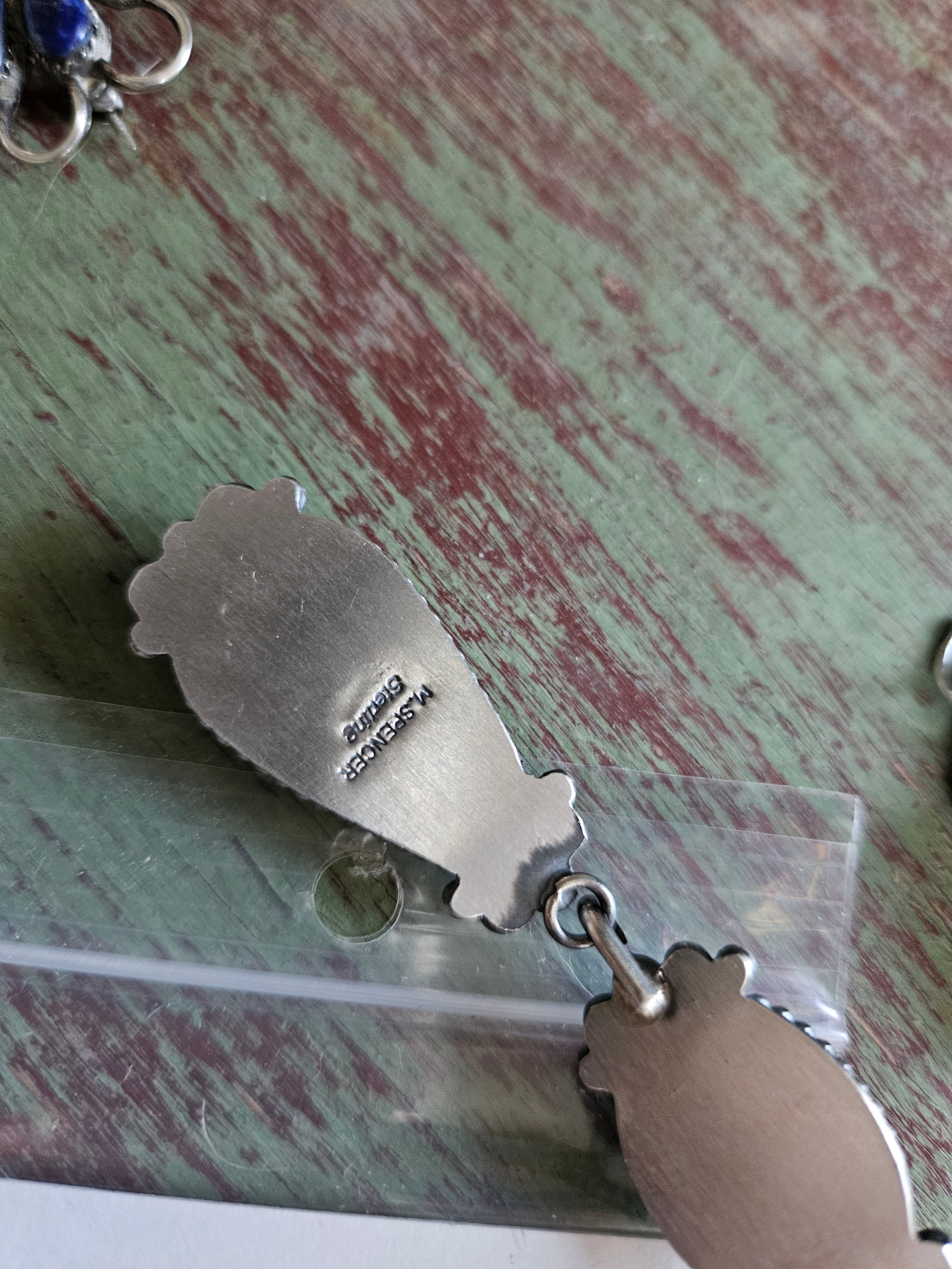 Red Spiny Oyster Lariat Set