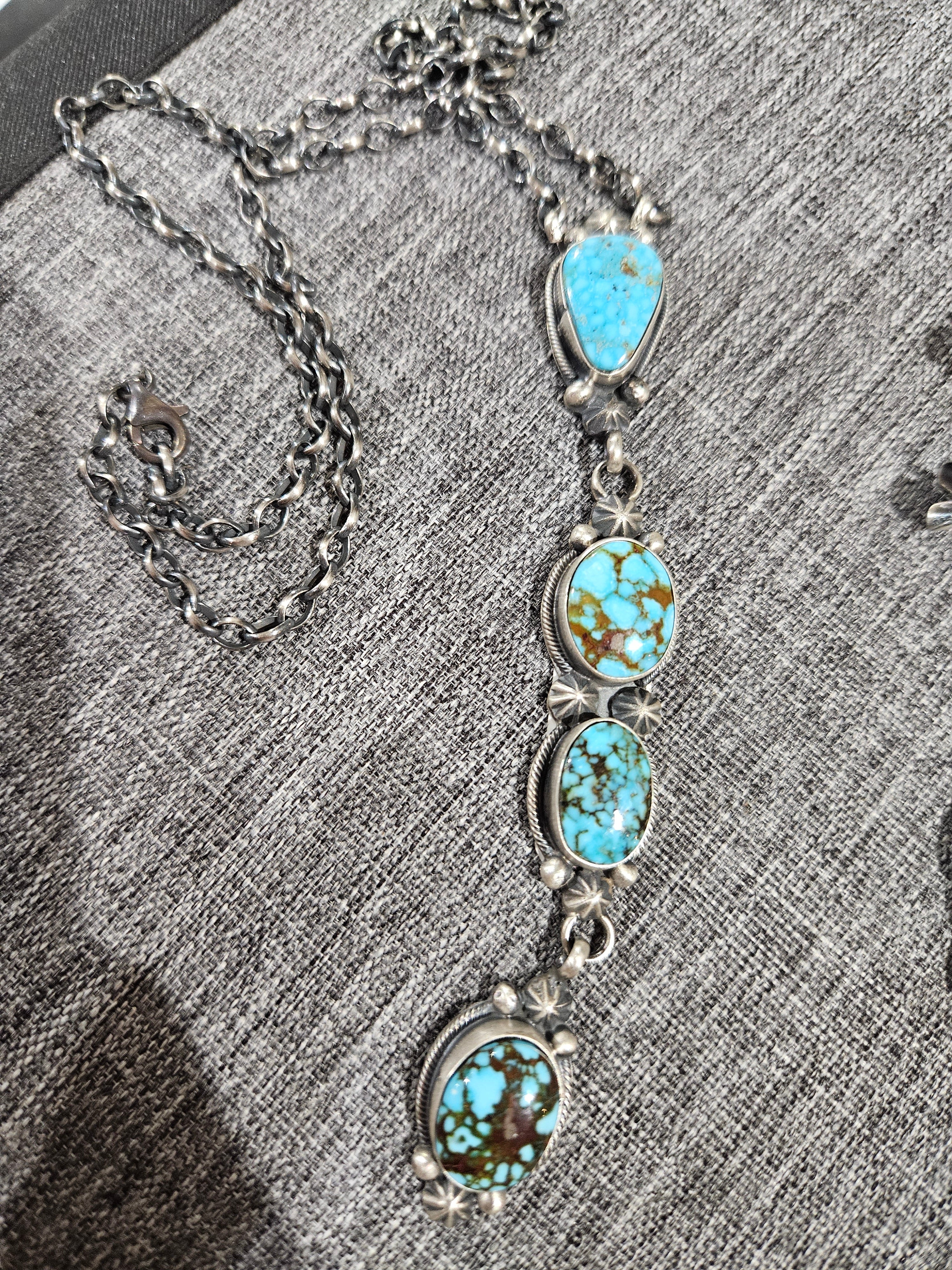 Heavy Sterling Sonoran Gold Necklace