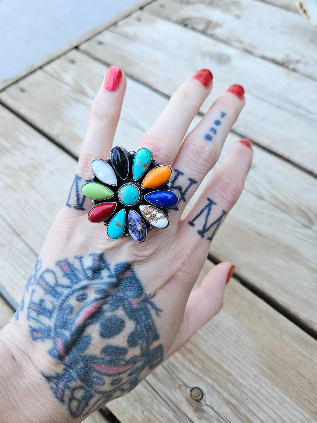 Rainbow Cluster Ring