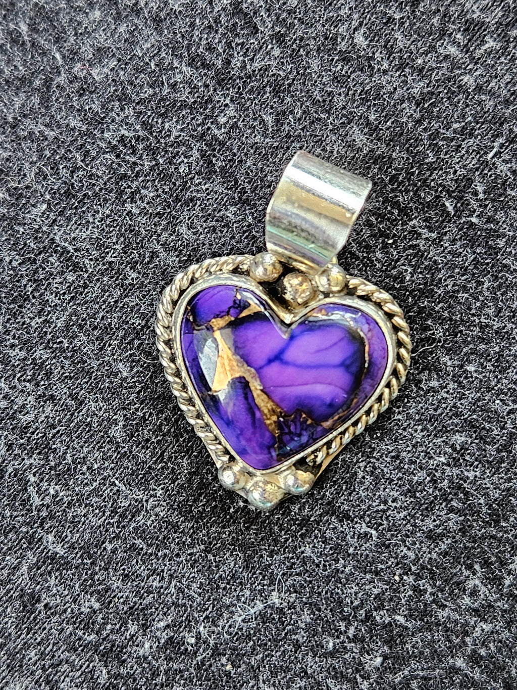 Purple Haze Dahlia Pendant