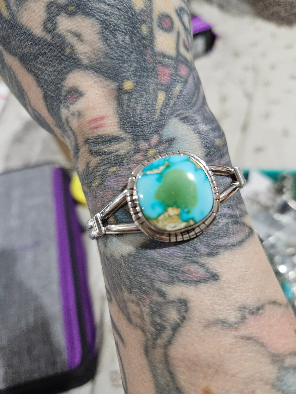 Sonoran Gold Turquoise Cuff