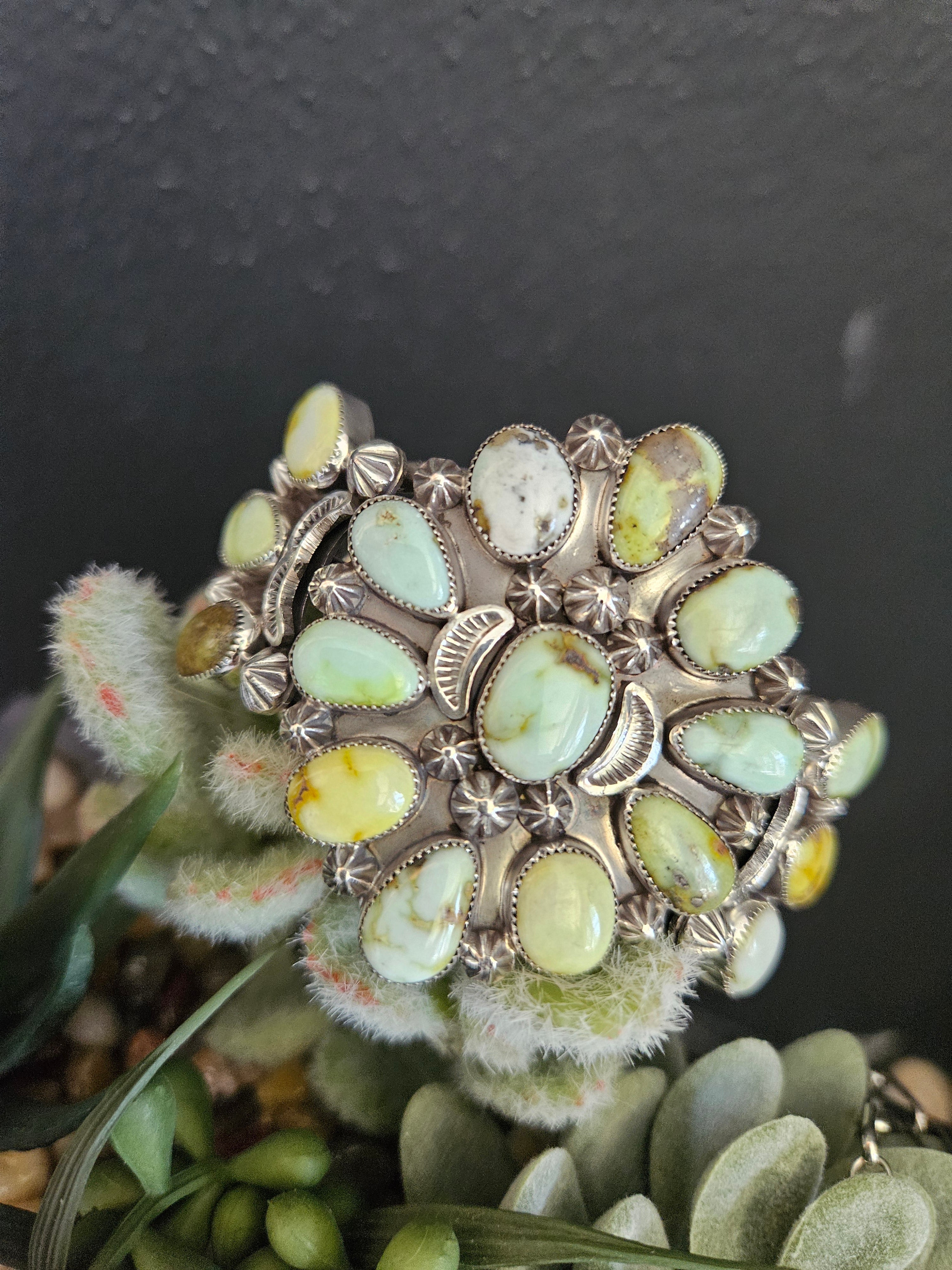 Palomino Turquoise Cluster Statement Cuff SALE Special Order Read Info