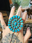 BIG Anthony Skeets Turquoise Statement Ring