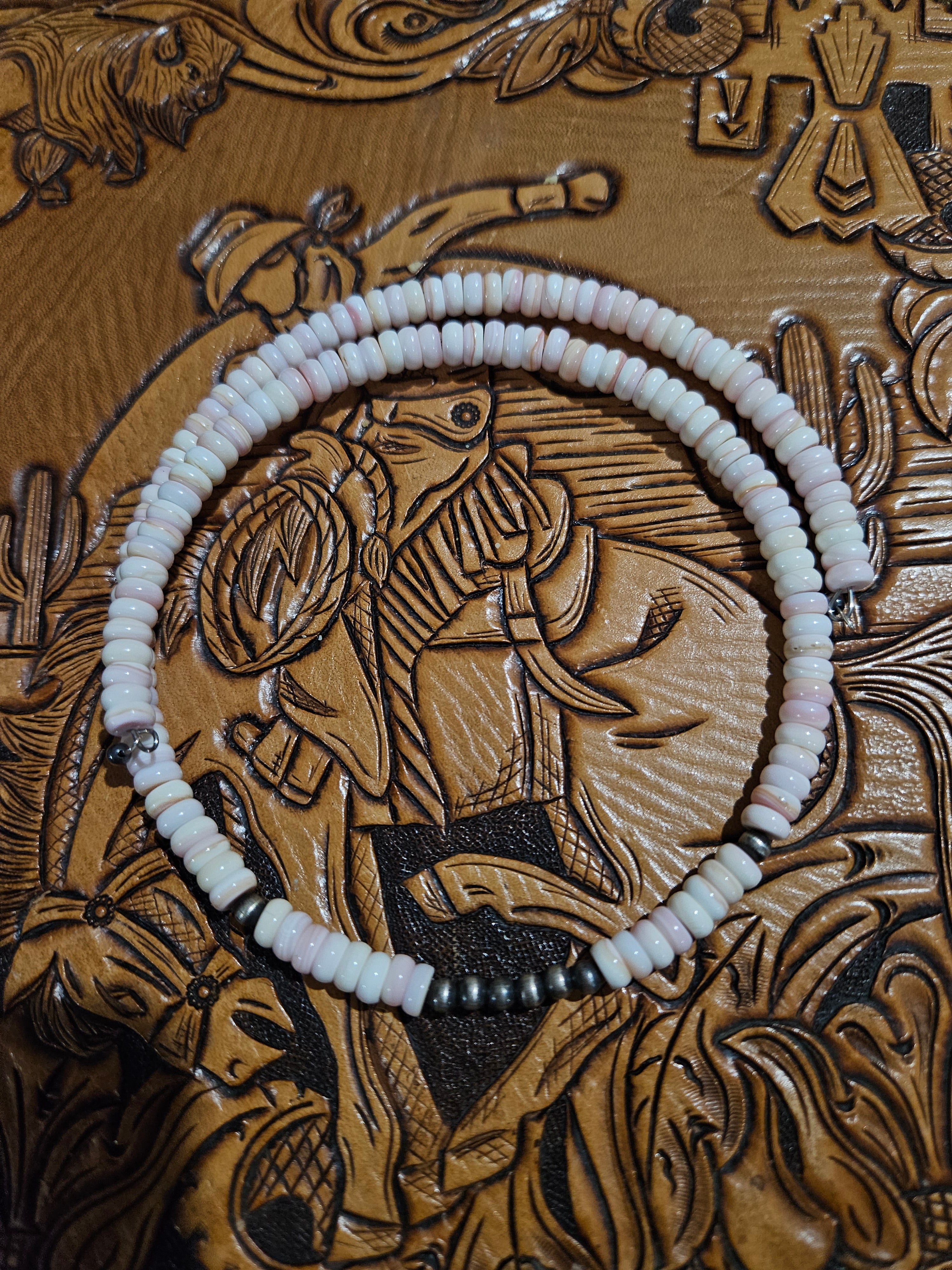 Pink Conch Shell Choker