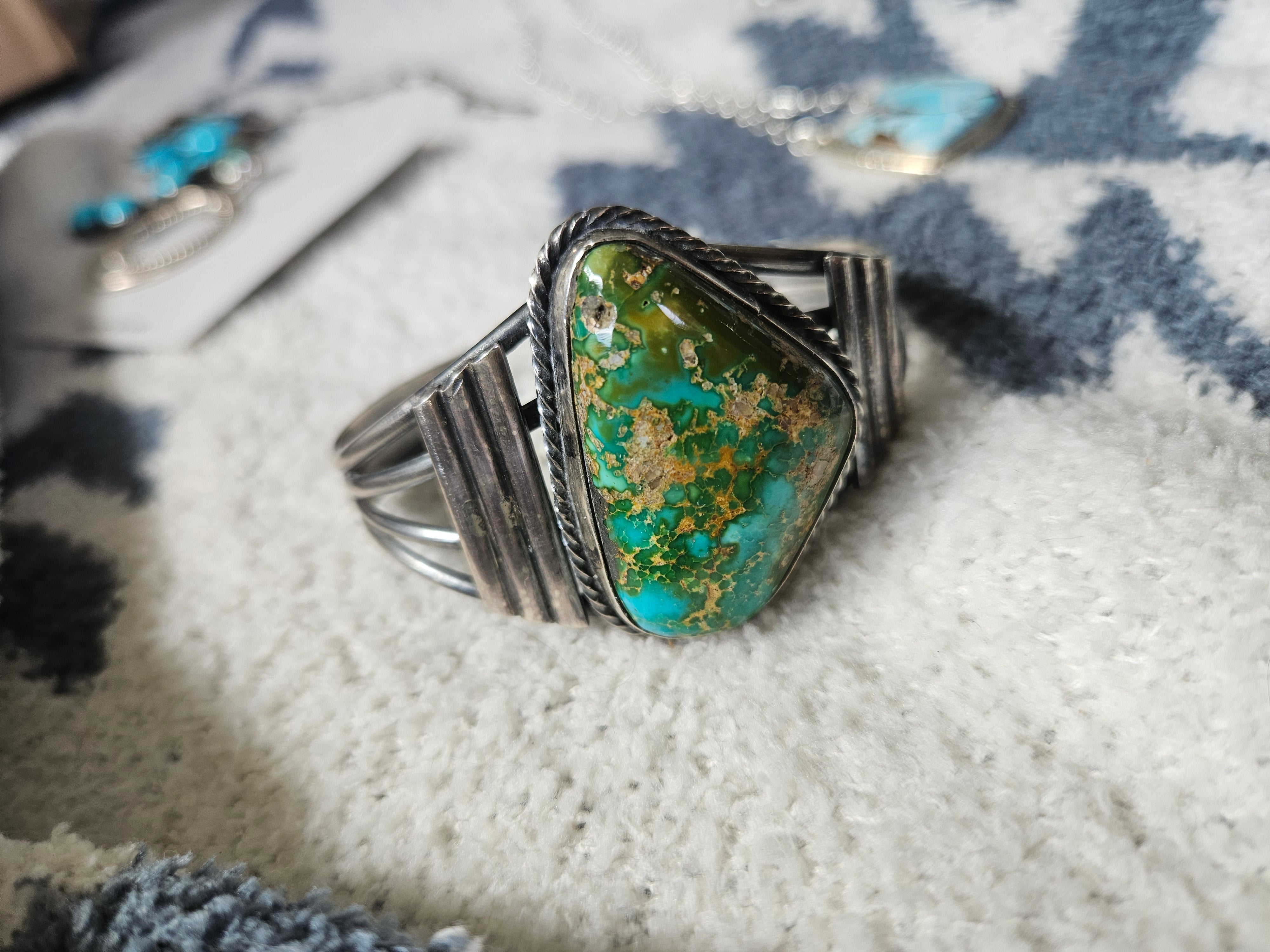 Vintage Royston Turquoise Cuff