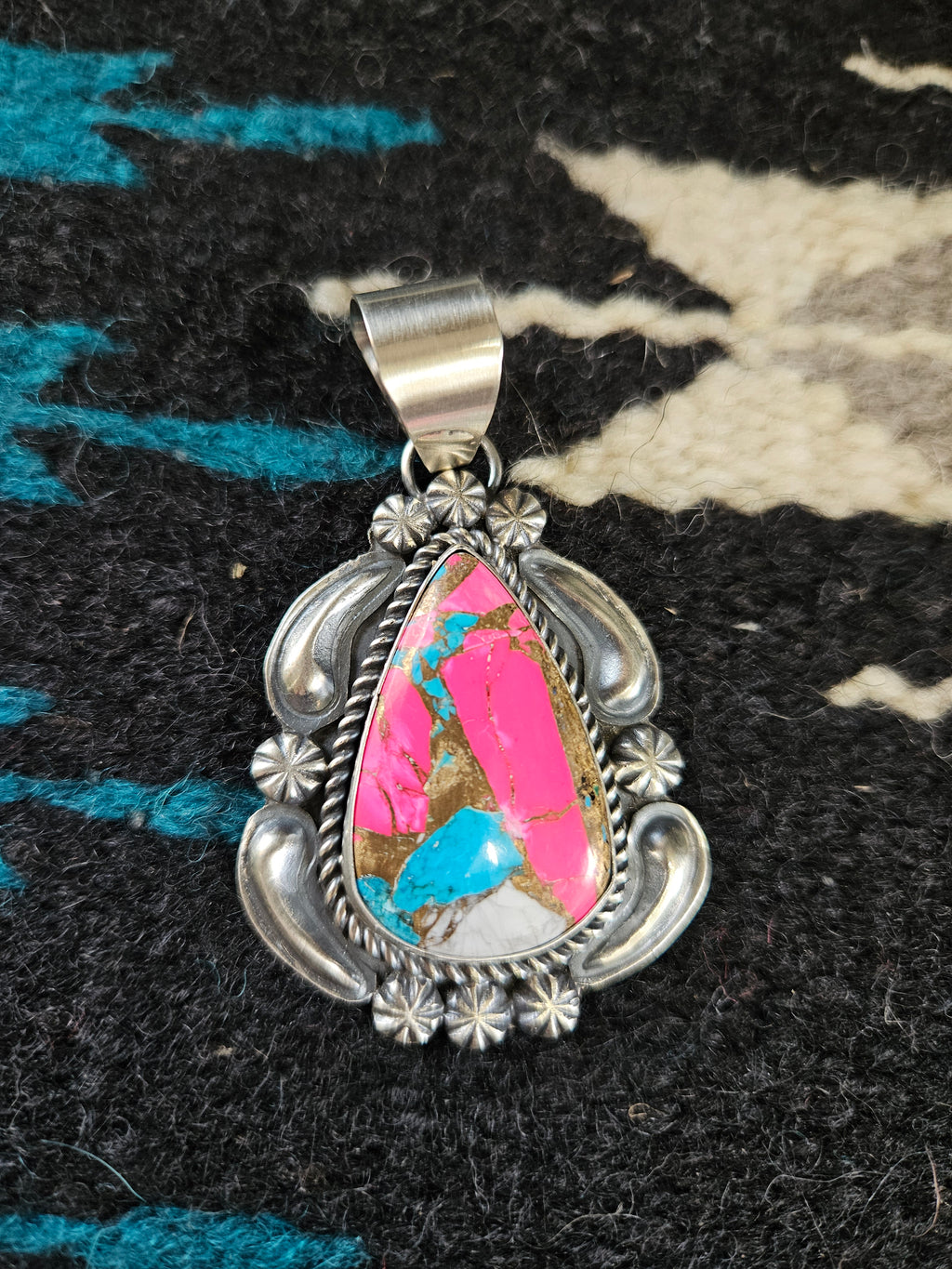 Pink Cotton Candy Pendant #2 SALE