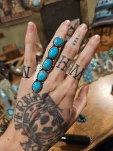 Turquoise Totem Ring