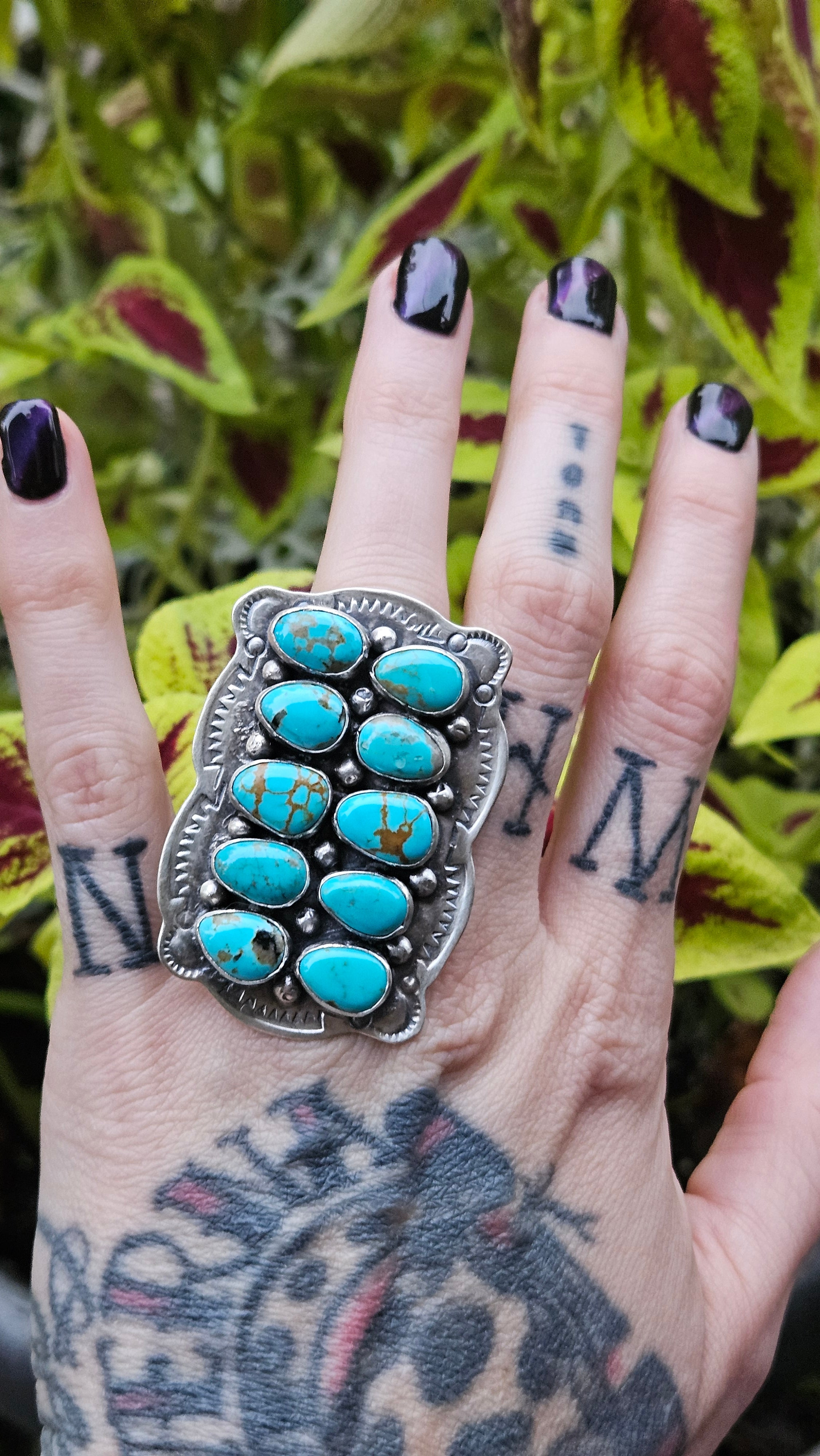 Rectangle Turquoise Statement Ring SALE