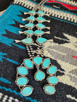 Turquoise Squash Blossom Necklace SALE