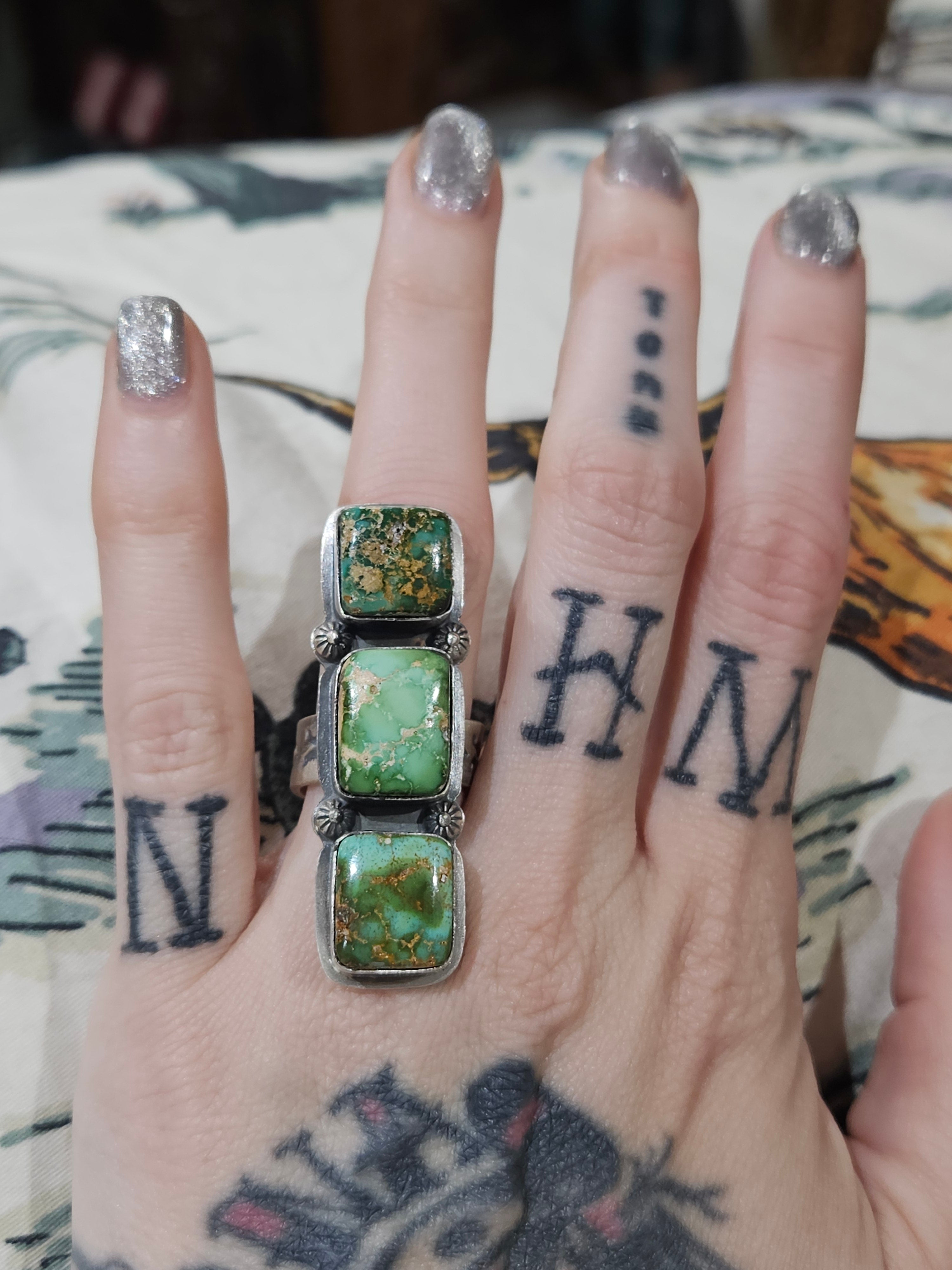 Sonoran Gold Totem Statement Ring