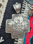 Big Vincent Platero Cross Concho Pendant SALE