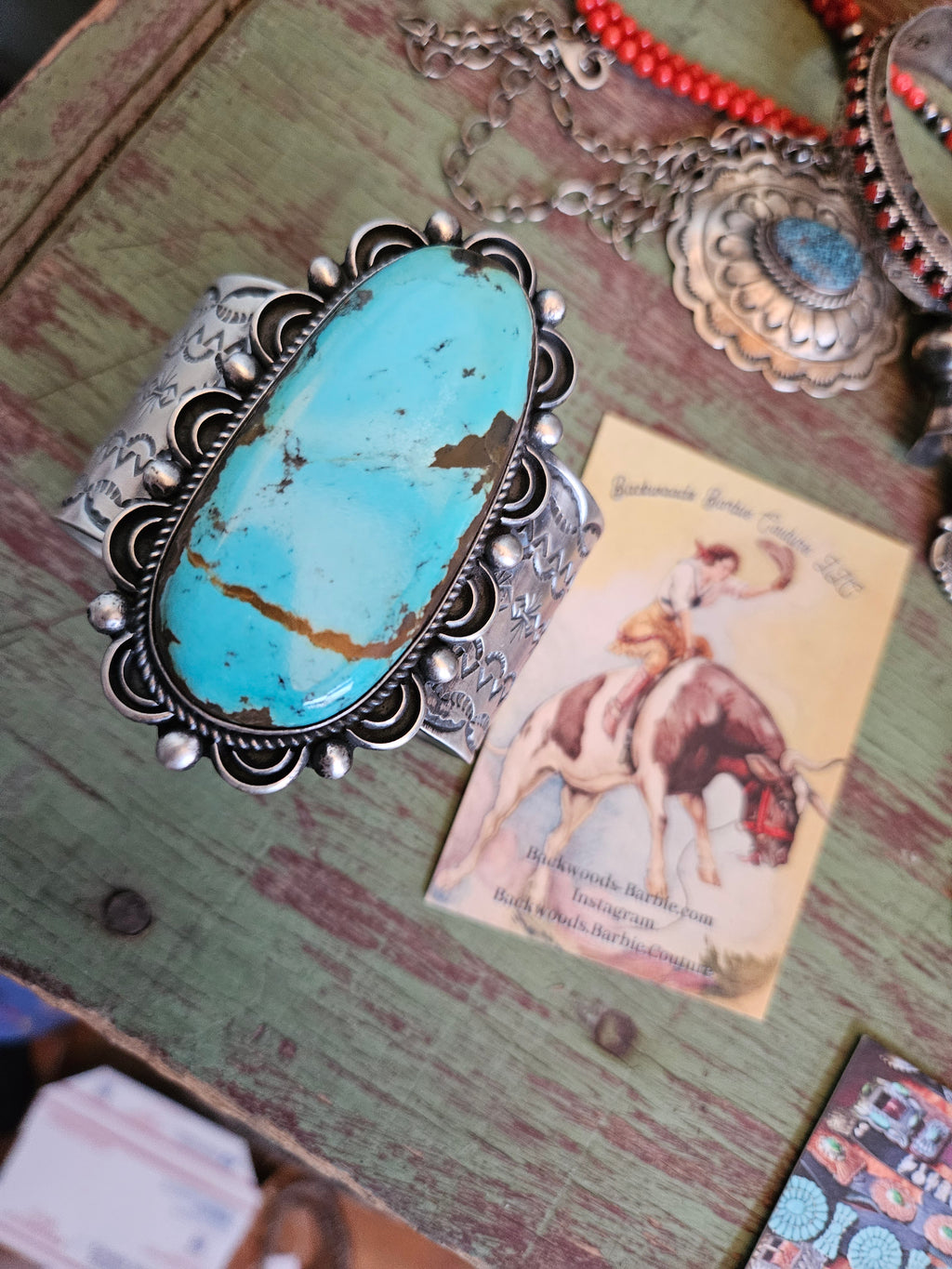 Chimney Butte Turquoise Statement Cuff