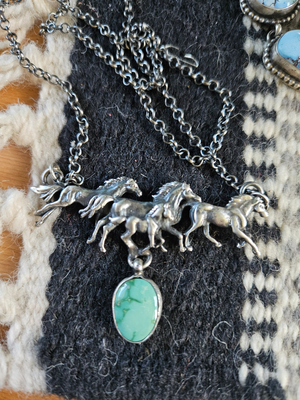 Sonoran Gold Horse Necklace