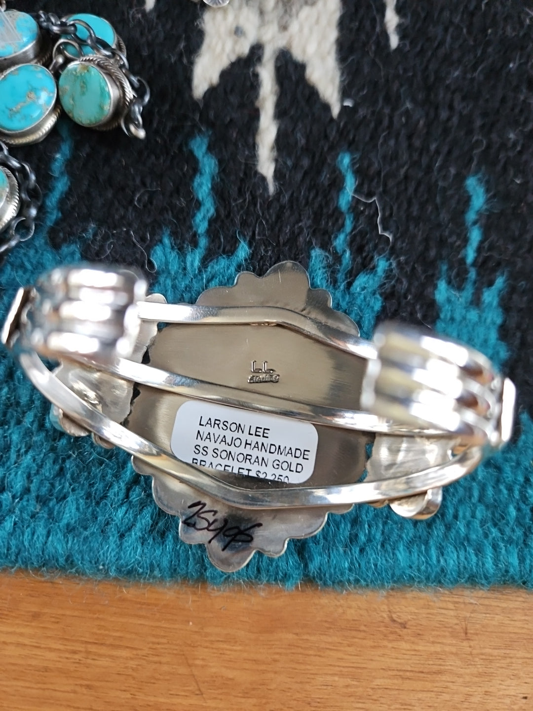 Sonoran Gold Turquoise Cluster Statement Cuff SALE