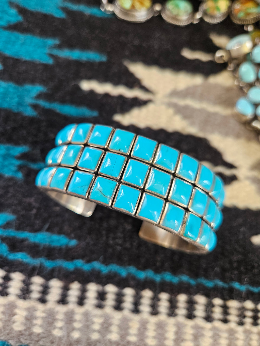 Federico Turquoise Triple Row Cuff SALE