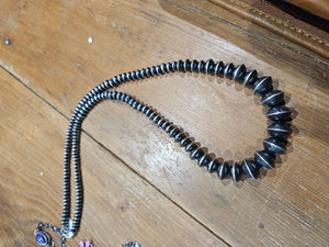 Navajo Pearls Statement Necklace