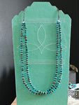 2 Strand Turquoise Necklace