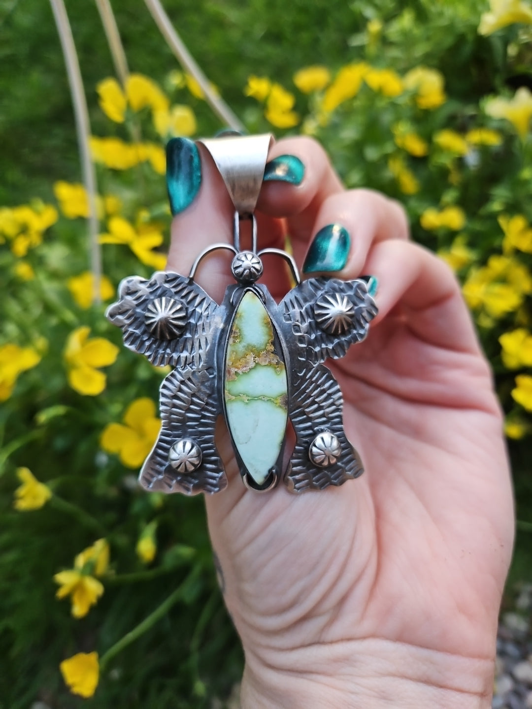 Palomino Butterfly Pendant