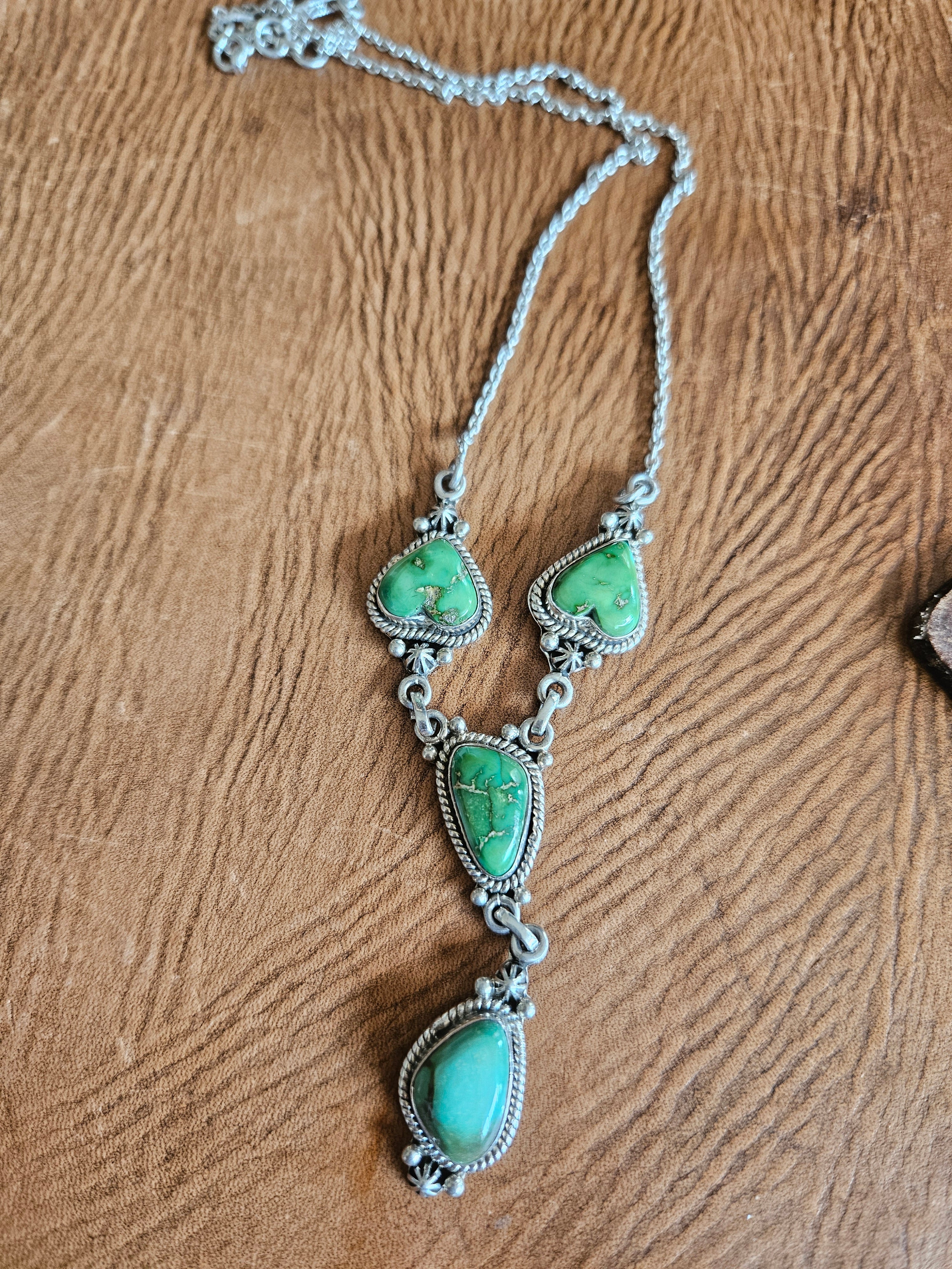 Sonoran Gold Lariat Necklace