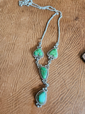 Sonoran Gold Lariat Necklace