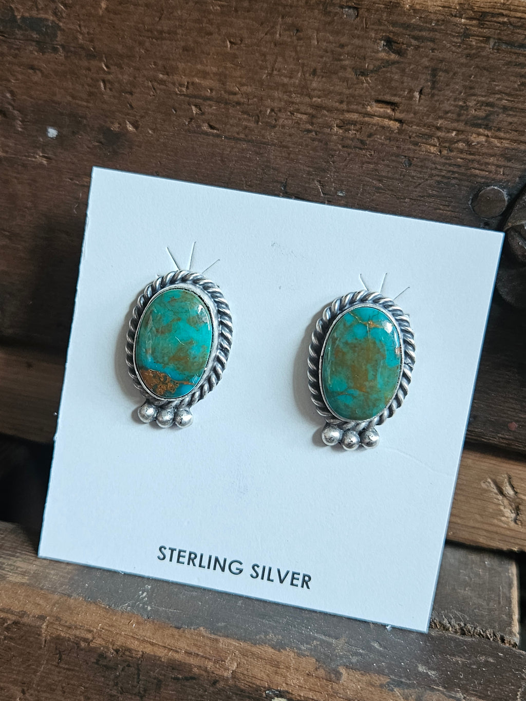 Royston Turquoise Studs