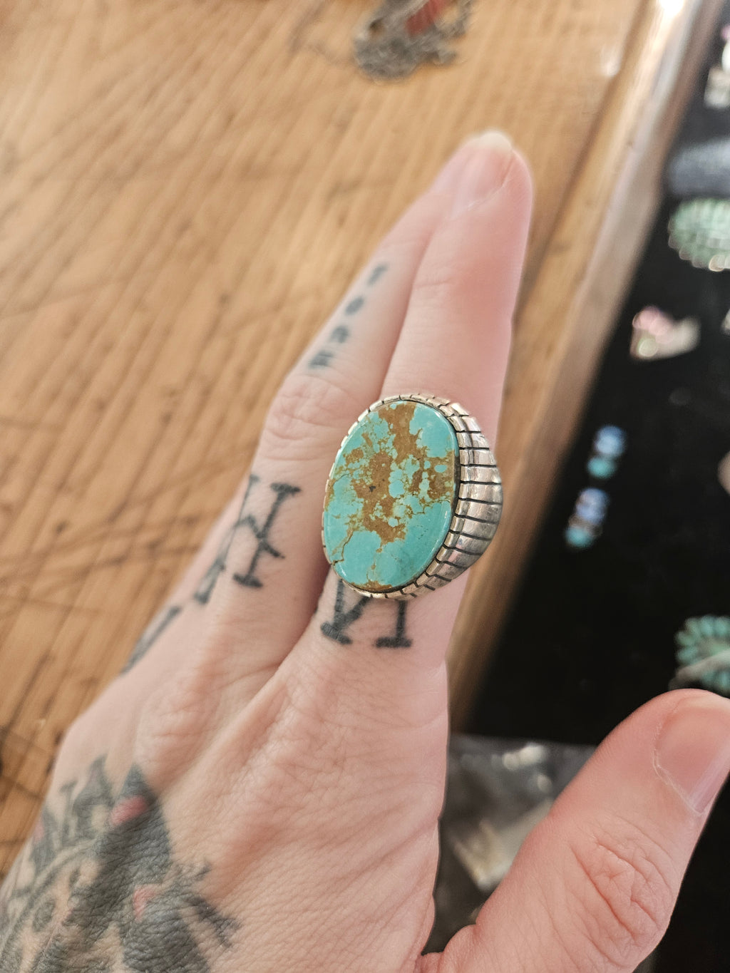 Men's Turquoise Ring