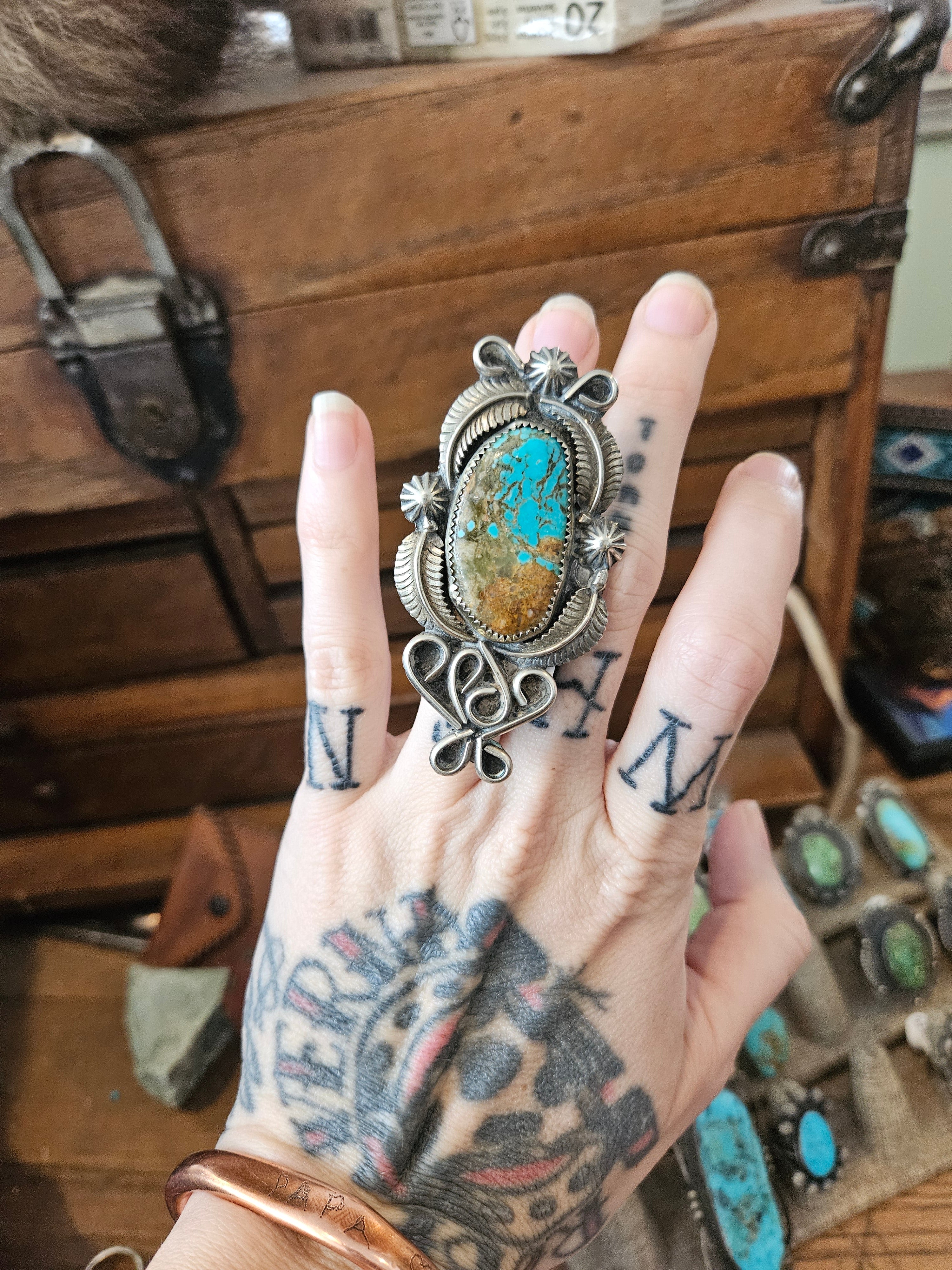 Vintage Turquoise Ring