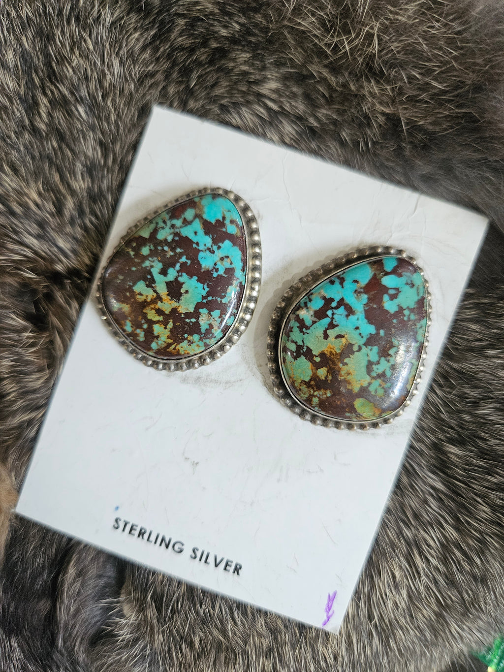 Turquoise Post Earrings