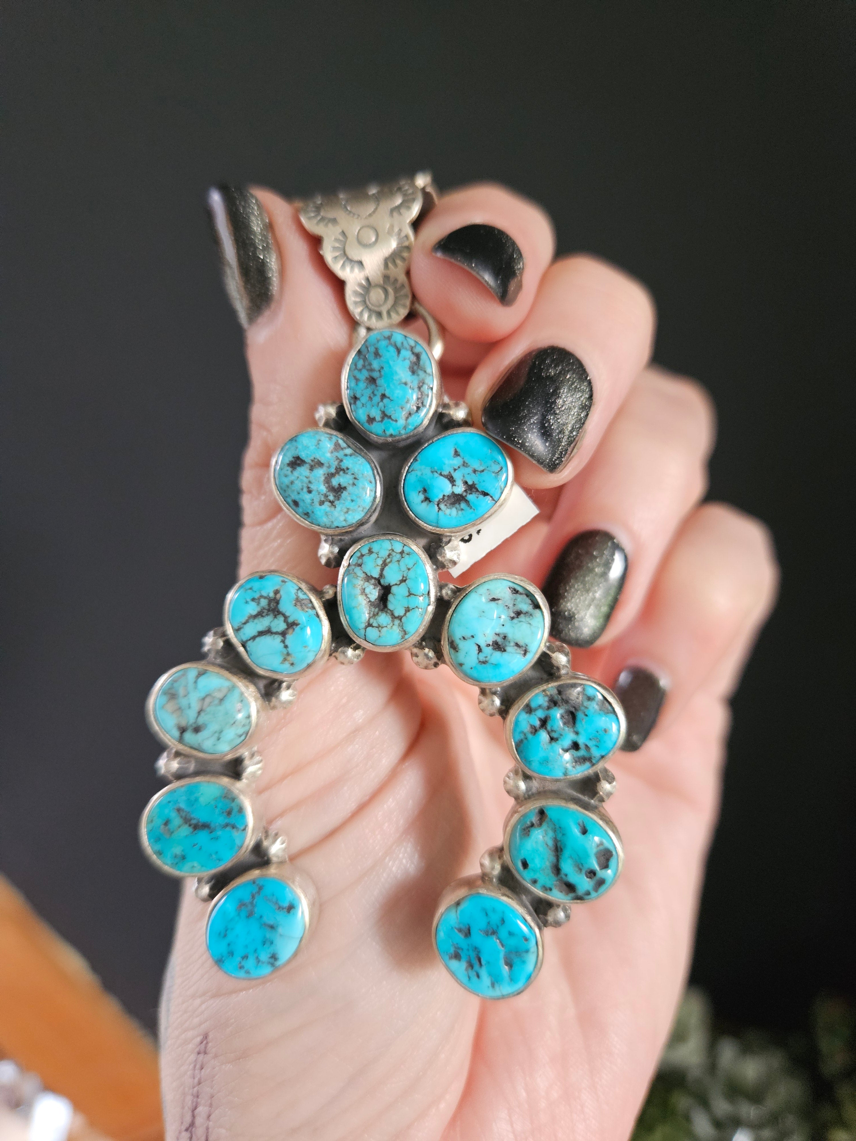 Turquoise Naja Pendant