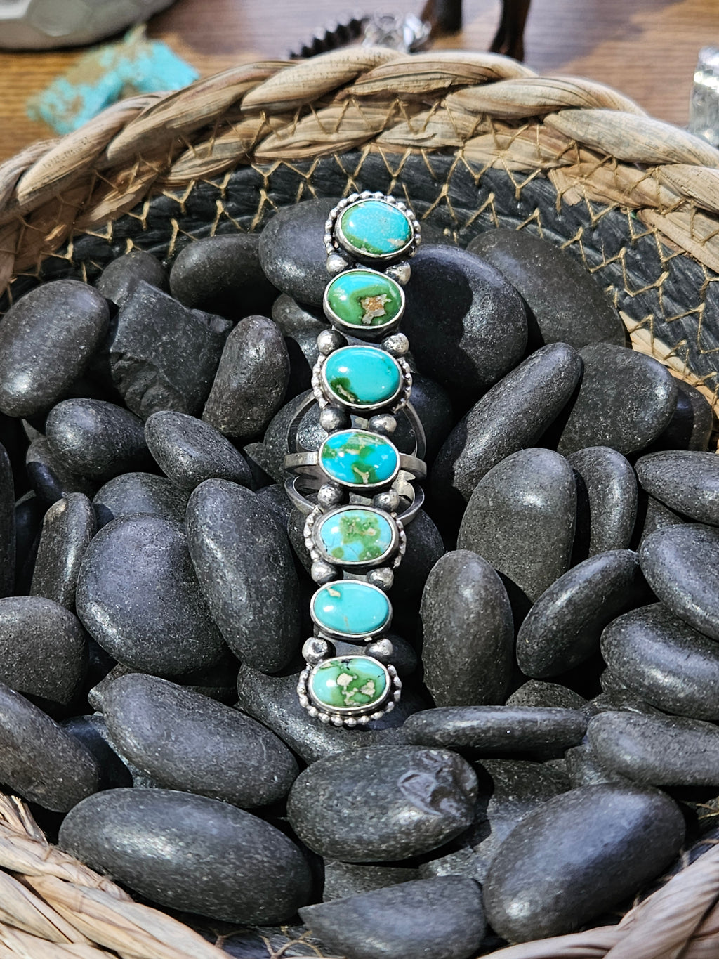 Sonoran Gold 7 Stone Statement Ring SALE