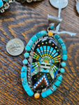 Big Inlay Statement Pendant