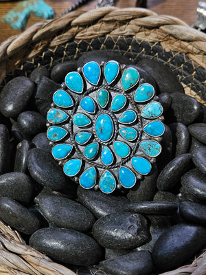 BIG Anthony Skeets Turquoise Statement Ring