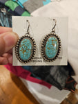 Number 8 Turquoise Earrings