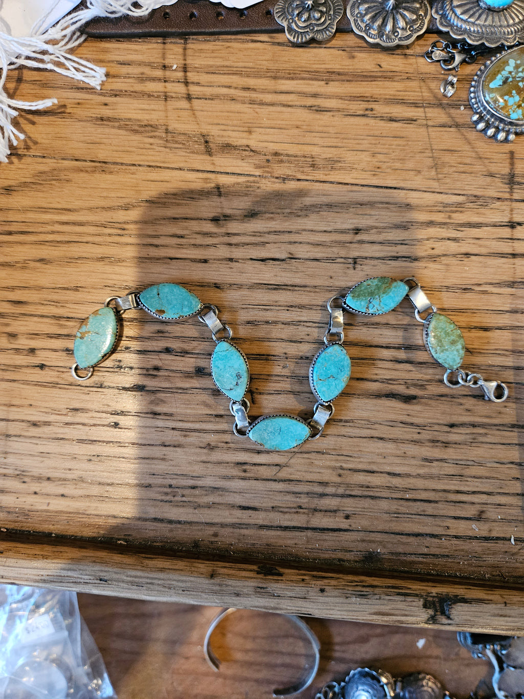 Turquoise Link Bracelet SALE