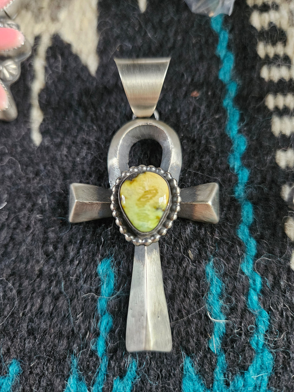 Chimney Butte Palomino Cross Pendant