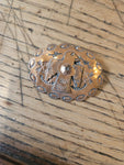 Vintage Copper Thunderbird Pin