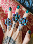 Purple Mojave Cluster Ring